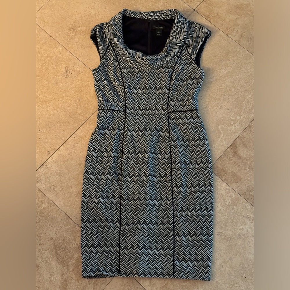 Like new, barely worn, WHBM fabric stretch dress